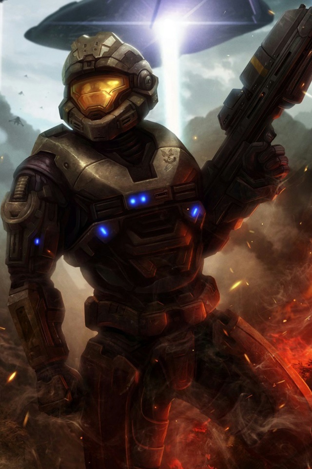 Halo Reach Gane iPhone Wallpaper And 4s