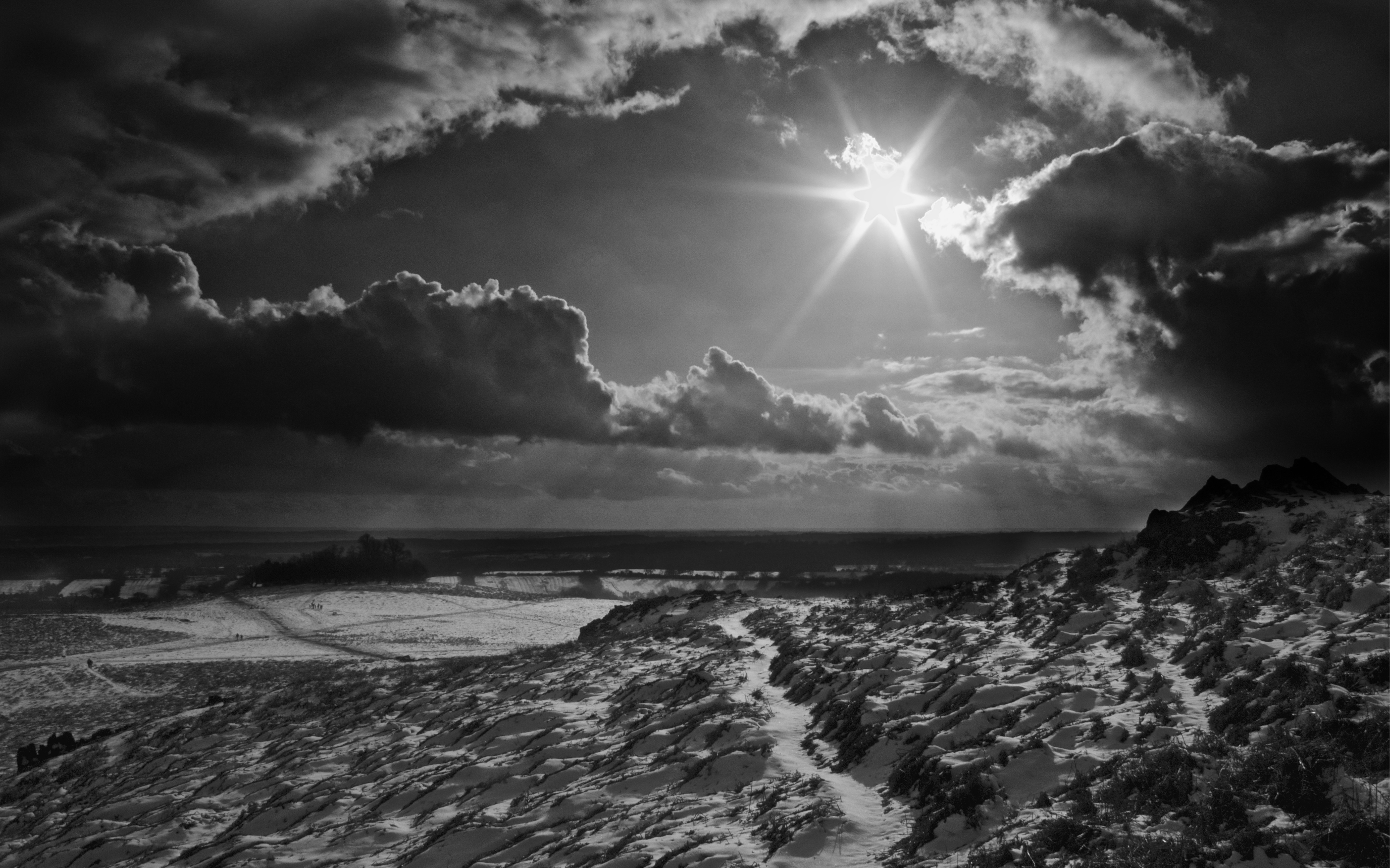 Photography Black White 4k Ultra HD Wallpaper