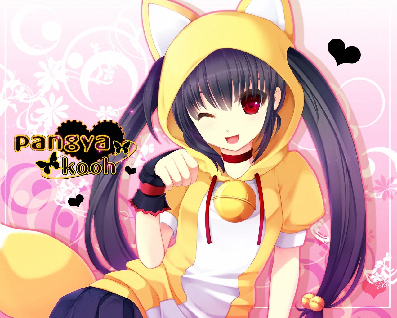Anime Super Fan Image Neko Girl HD Wallpaper And Background Photos
