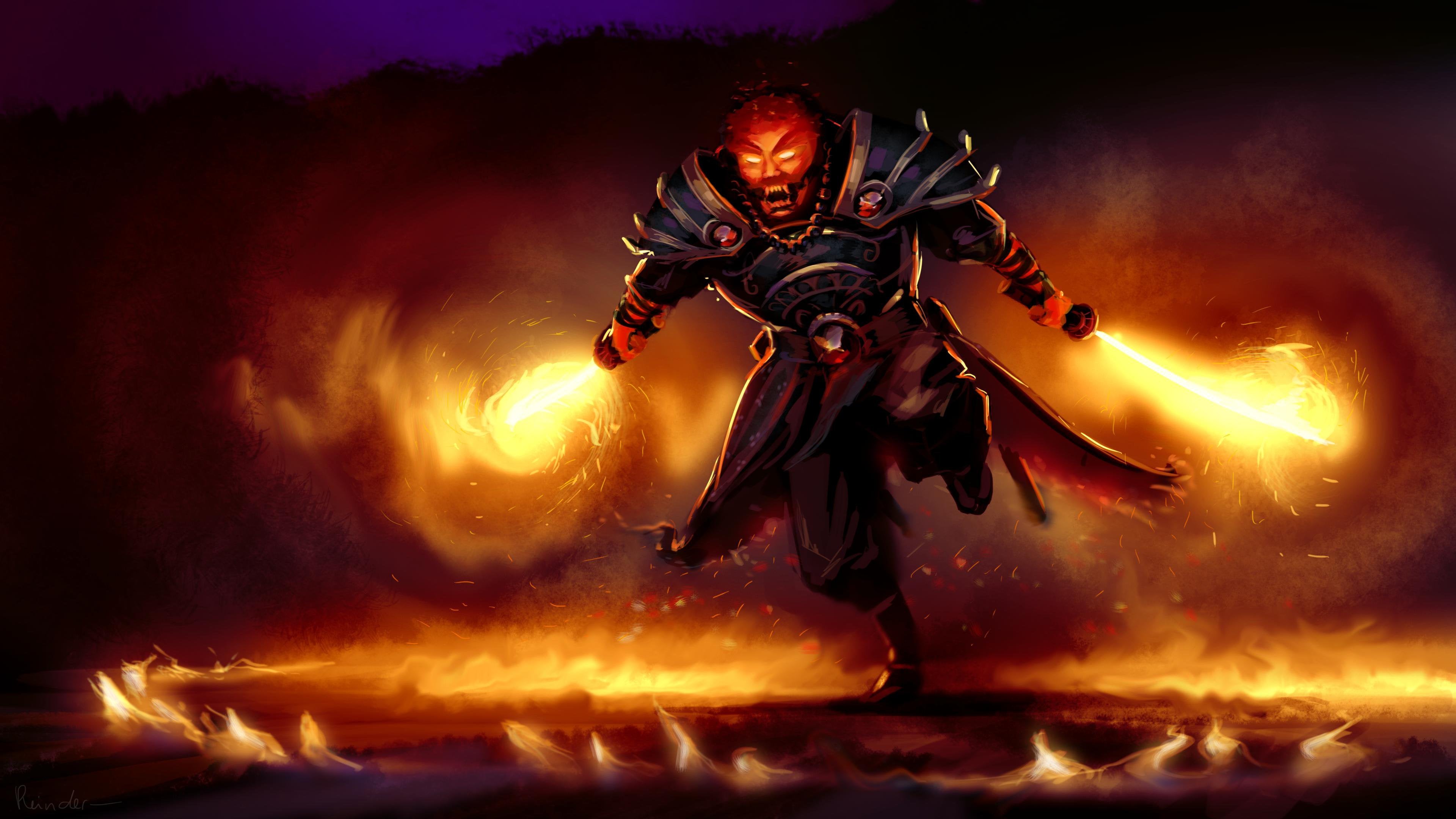 I Drew Storm Earth And Ember Spirit Wallpaper Sized R Dota2