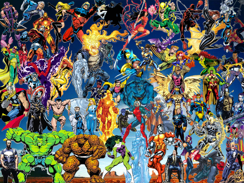 Marvel Characters Labovedadefuego Spot Heroes Jpg