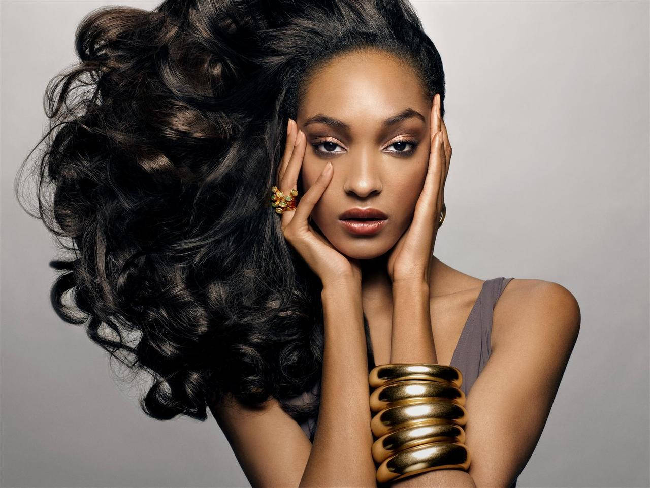 Beautiful Black Woman Wallpaper