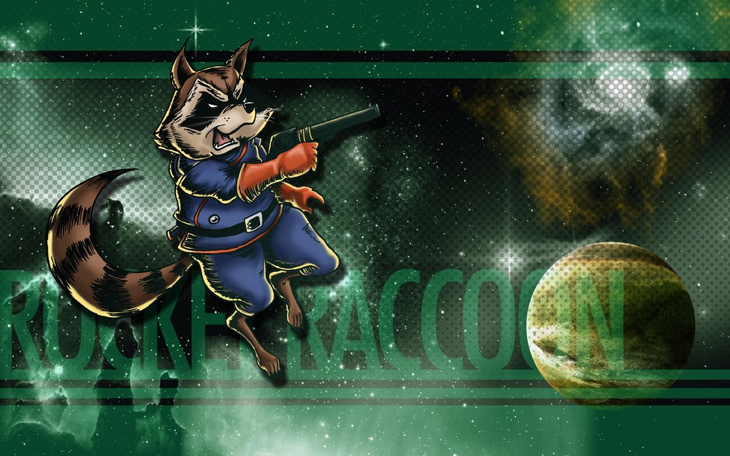 Rocket Raccoon Wallpaper By Erichetherington
