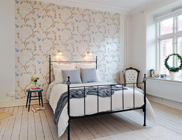 Free Download Focusing On One Wall In Bedroom Swedish Idea