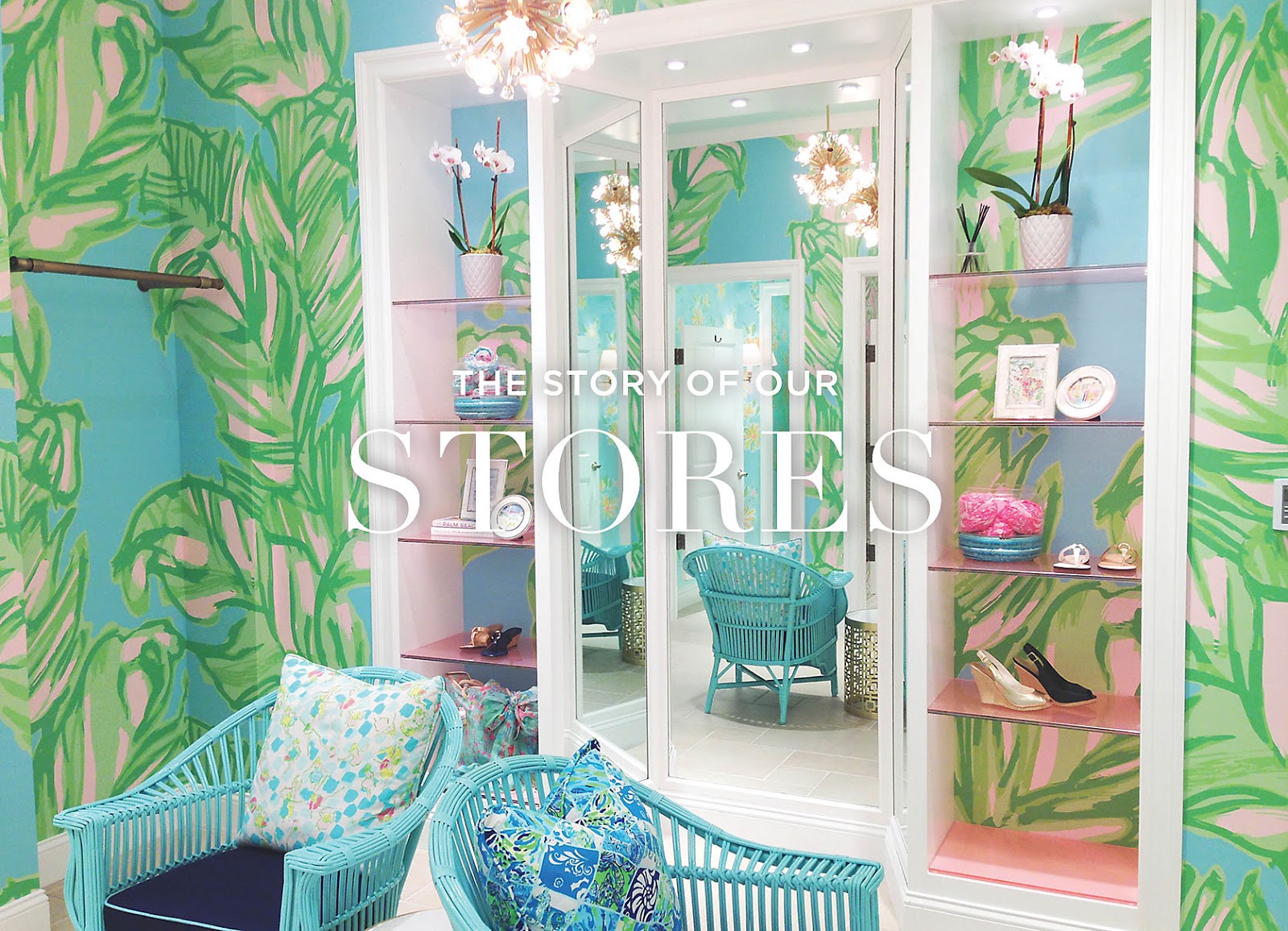 Haute Indoor Couture Lilly Pulitzer Wallpaper