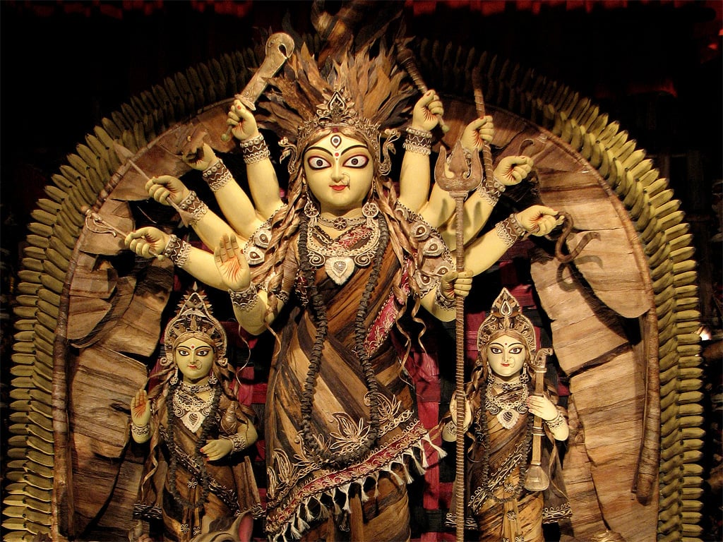 Free download Home Religious Wallpapers Goddess Maa Durga Maa Durga Puja  [1024x768] for your Desktop, Mobile & Tablet | Explore 45+ HD Durga Maa  Wallpapers | Snow Wallpaper Hd, Naruto Wallpaper Hd, HD Wallpapers