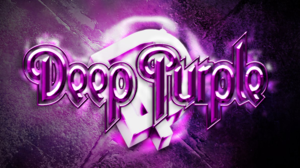 Deep Purple Wallpaper With Speedpaint By