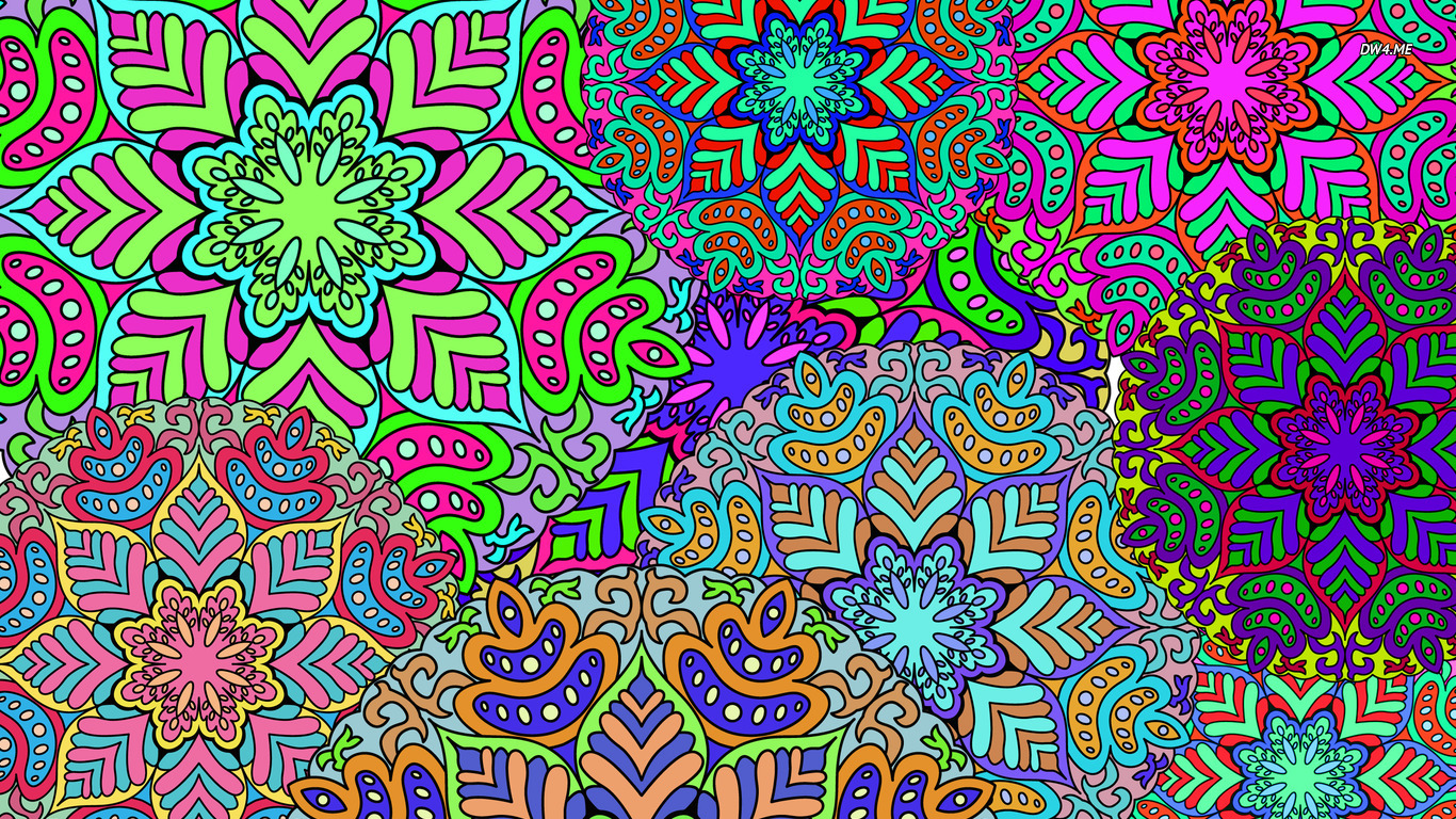 Pattern Wallpaper Colorful HD Cool Walldiskpaper