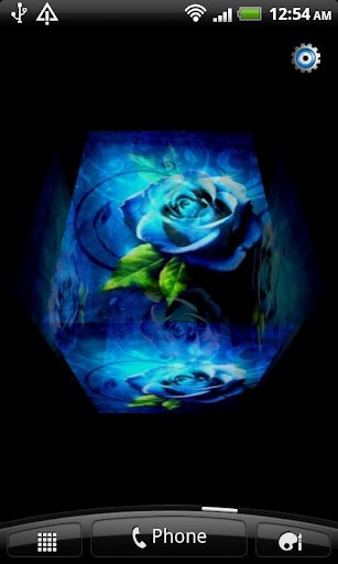 Free download with an amazing Creative Blue Rose 3D Photo Cube live  Wallpaper [307x512] for your Desktop, Mobile & Tablet | Explore 48+ 3D Rose Live  Wallpaper | Rose Live Wallpaper, Asteroids
