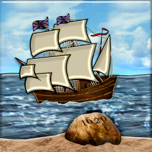 Mayflower Landing At Plymouth Rock