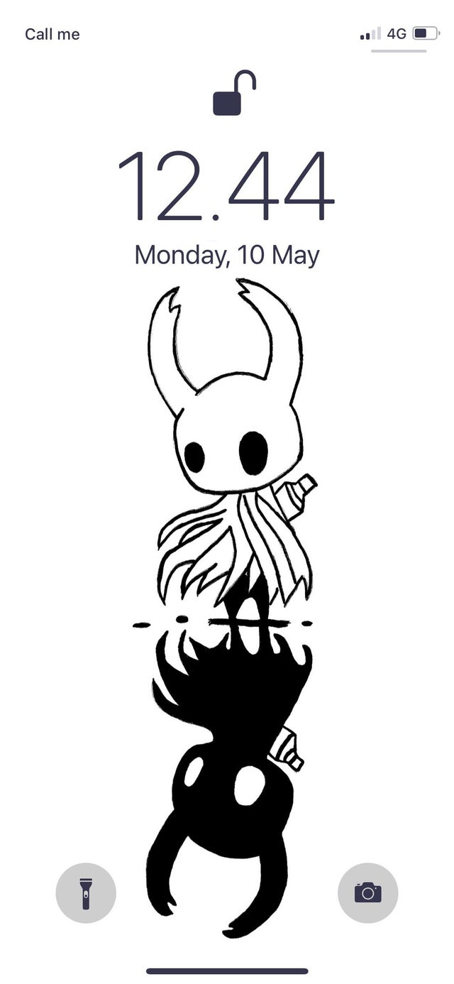 Hollow Knight Wallpaper i drew and scanned use it as you please