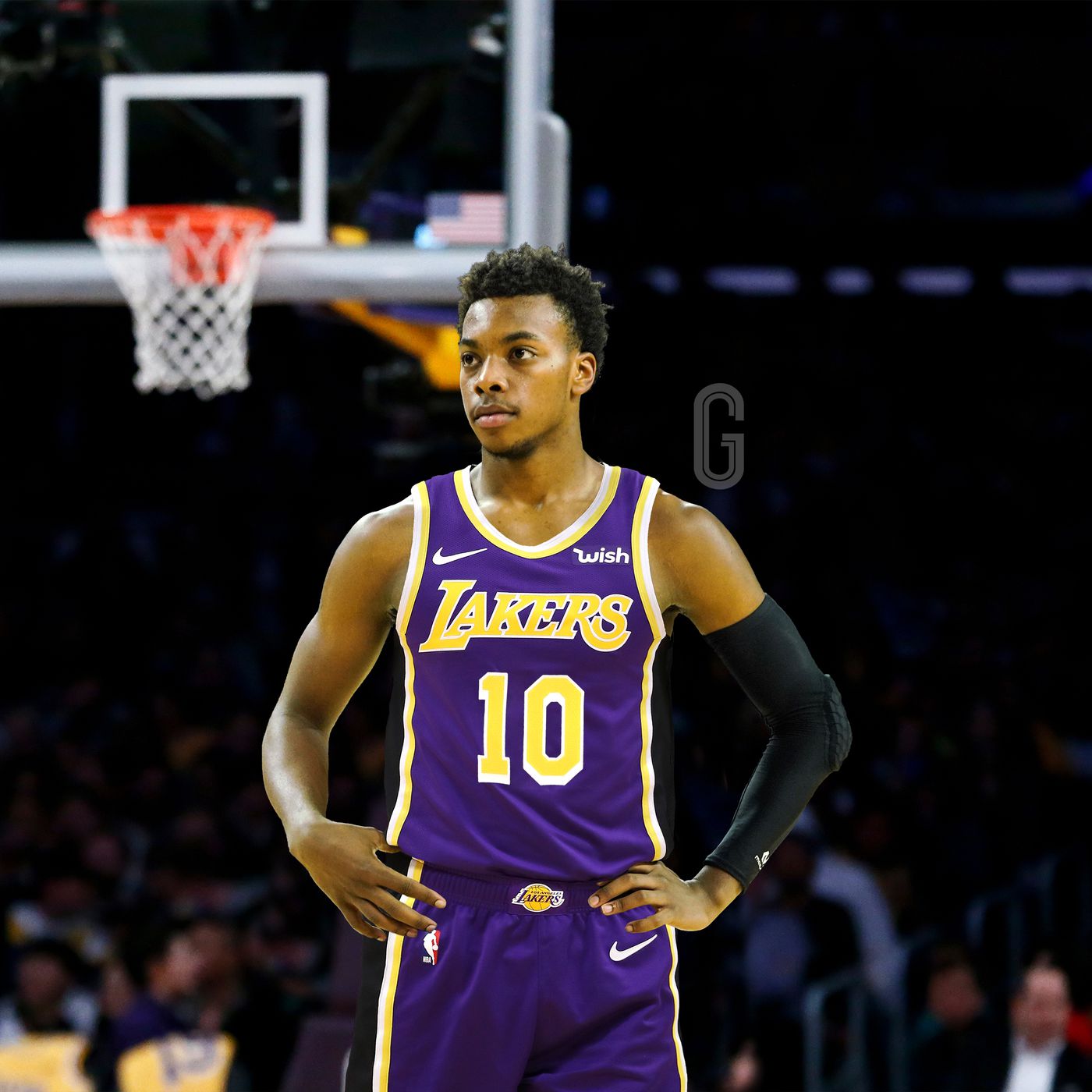 Darius Garland says it would be an honor to play for the Lakers
