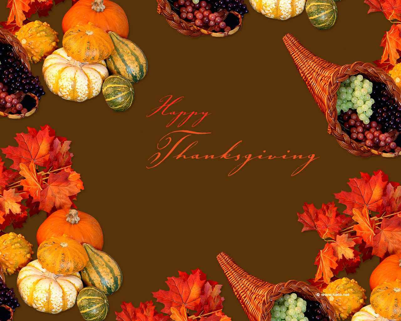 Happy Thanksgiving Wallpaper By Kate