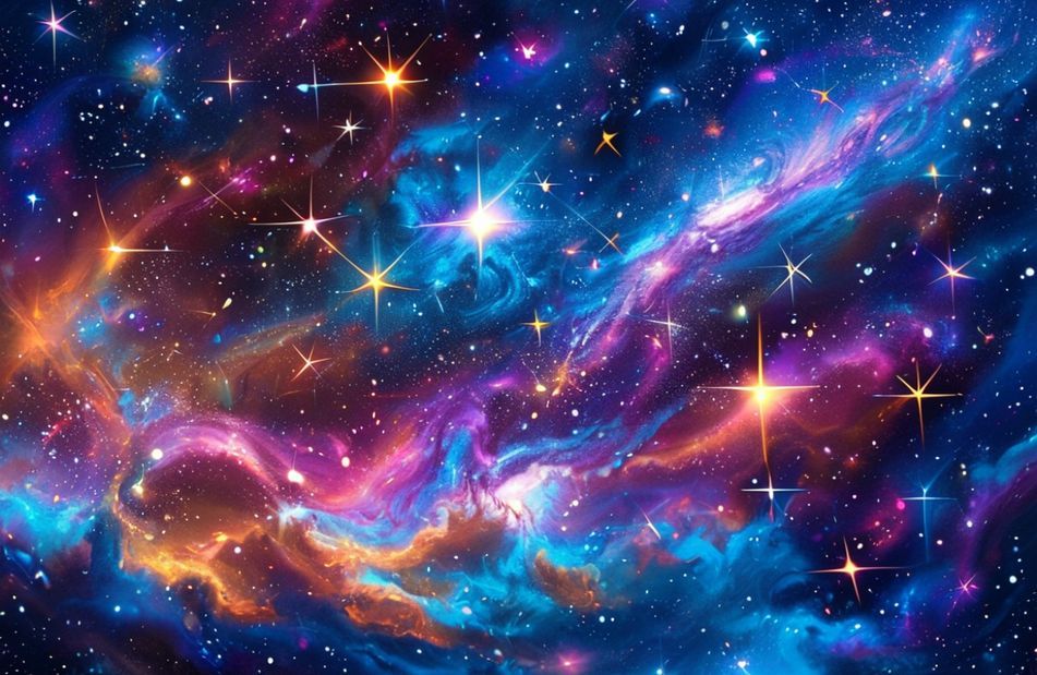 Space Star Background