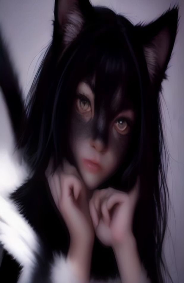 Black Cat Eyes Wallpaper