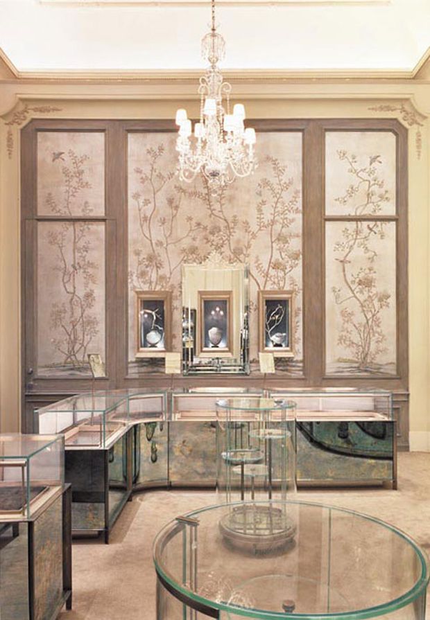 Dressing Room De Gournay Chinoiserie Wallpaper In Earlham Design