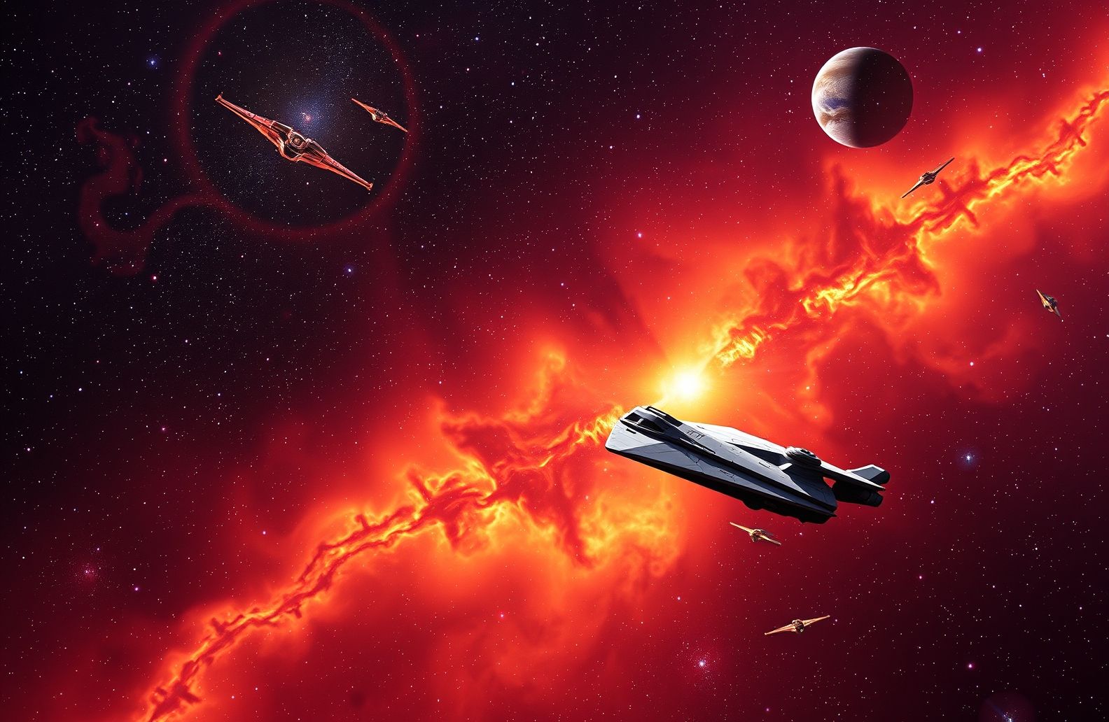 Star Wars Space Background Powerpoint