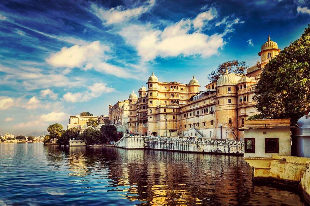 3d Wallpaper Of Udaipur On The Shores Lake Pikola India