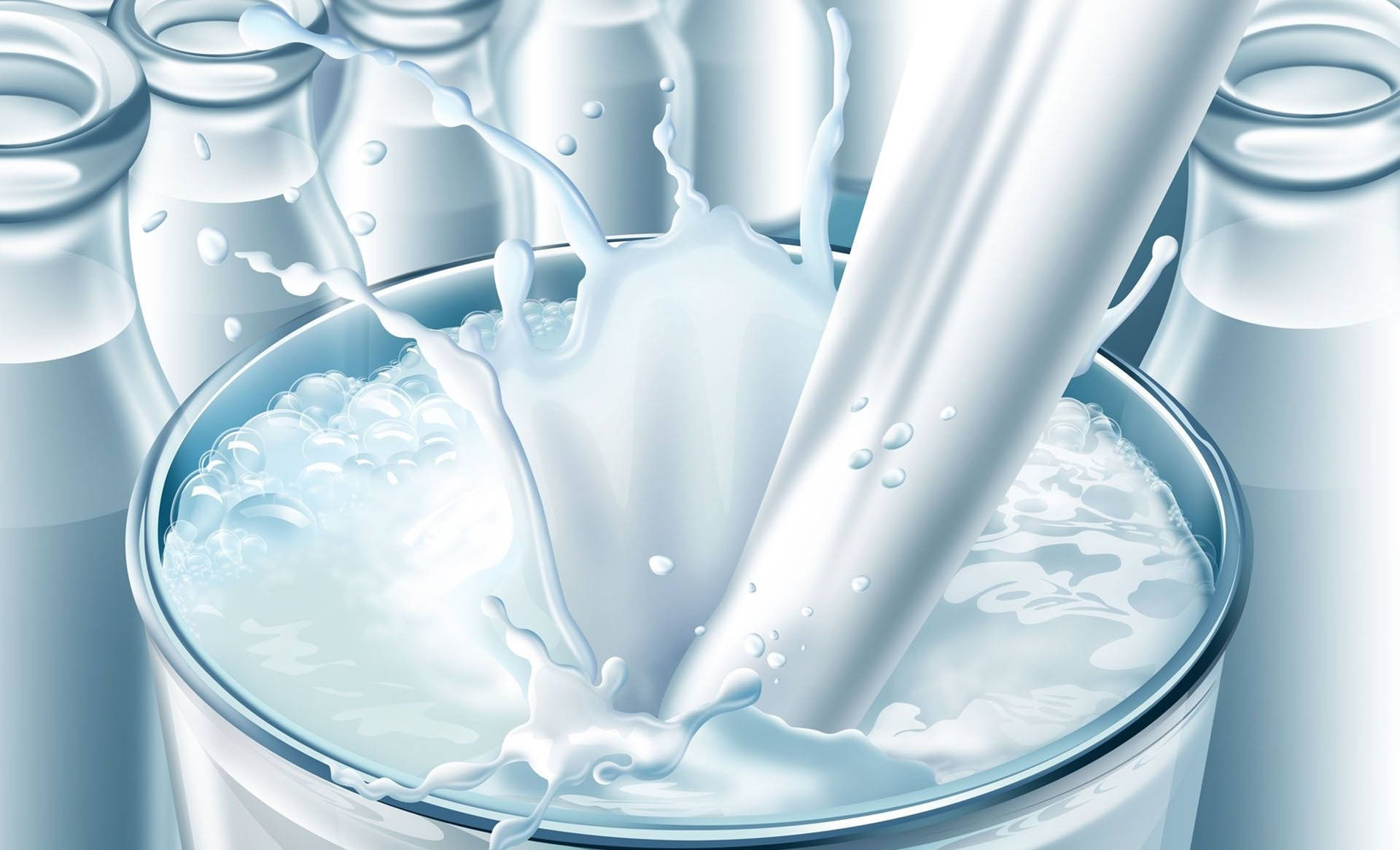 Dairy Milk Liquid And Bottles Artwork 71v523m000tobaic Wallpaper