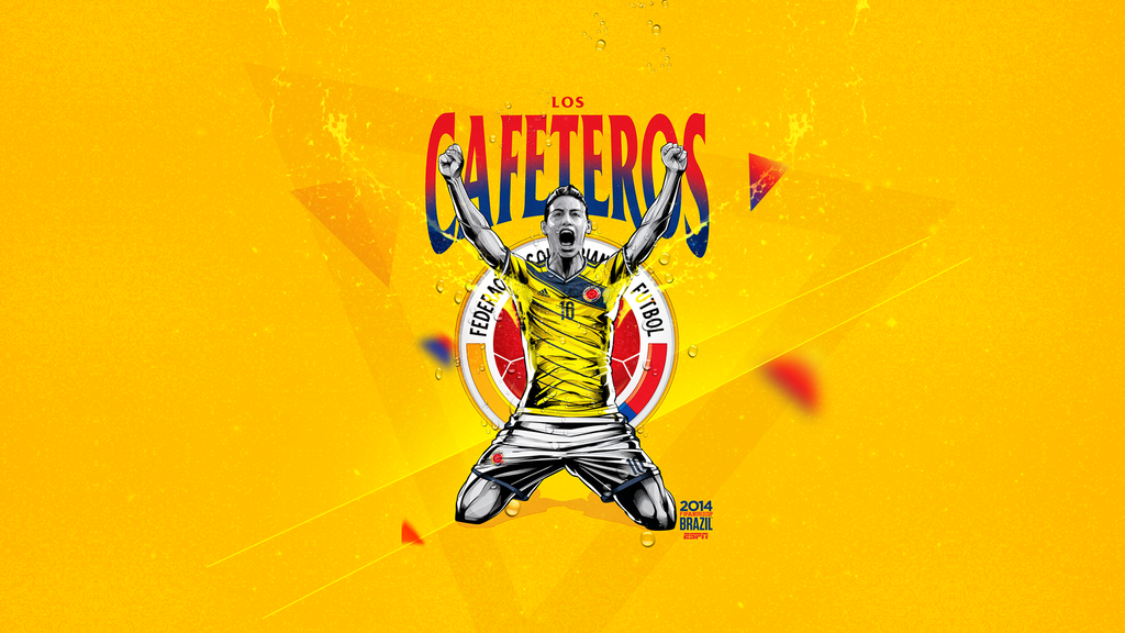 James Rodriguez Cafeteros Colombia Wallpaper By Alexsolera On