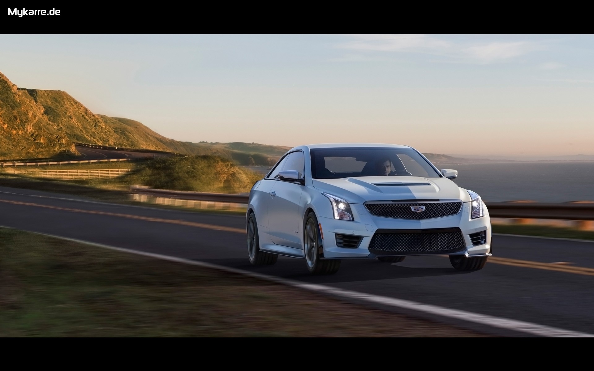Cadillac Ats V Coupe Frontansicht Wallpaper Auto Tuning News
