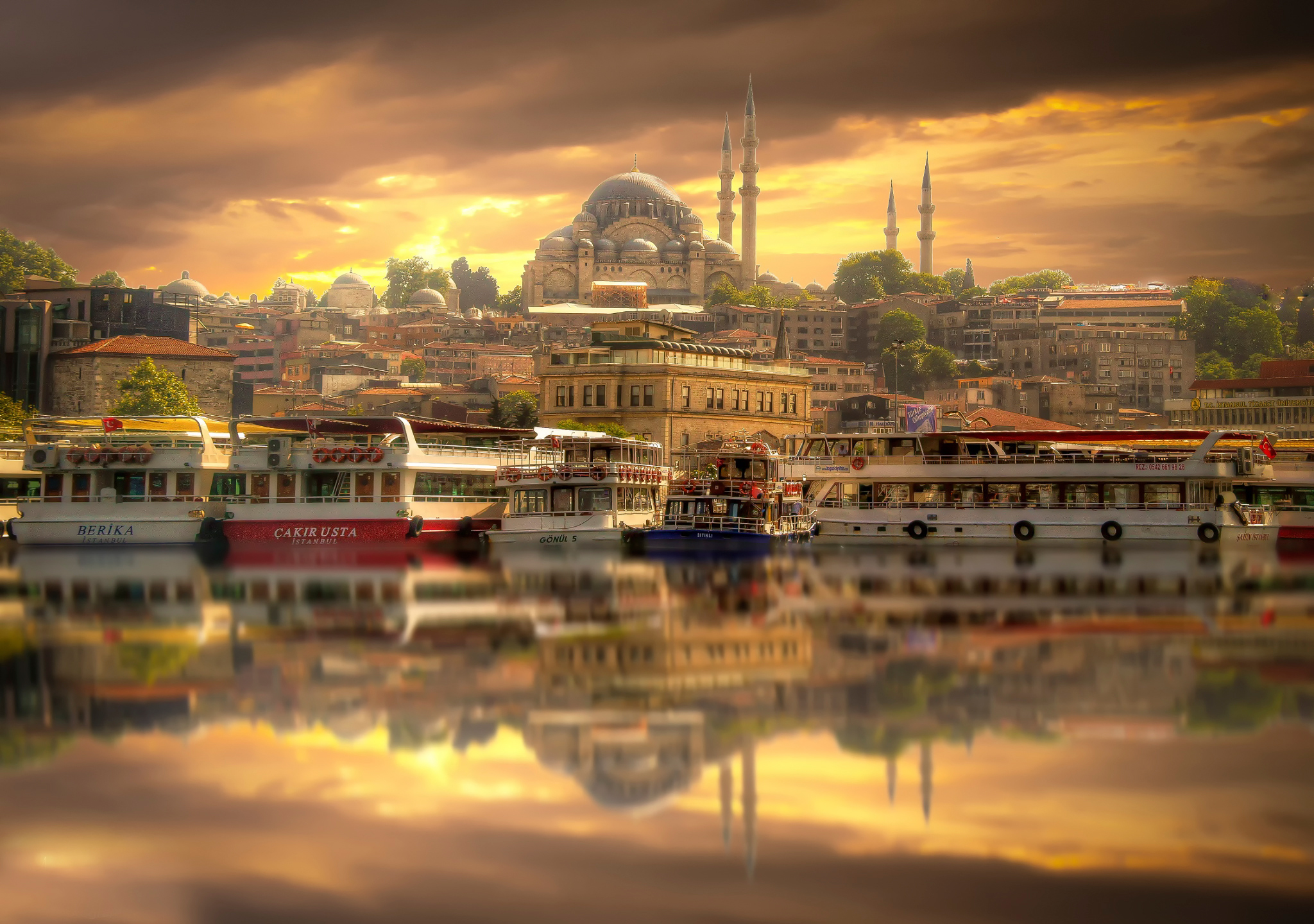 Istanbul City Full HD Wallpaper And Background