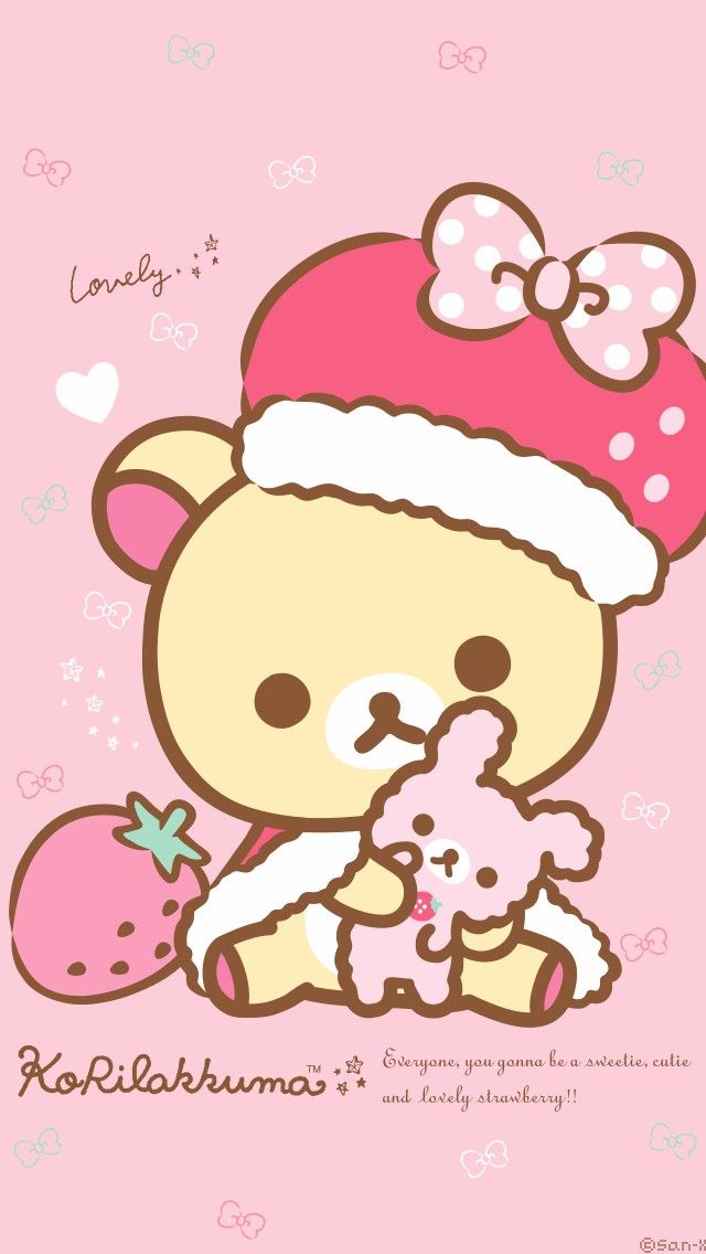 On Rilakkuma Wallpaper