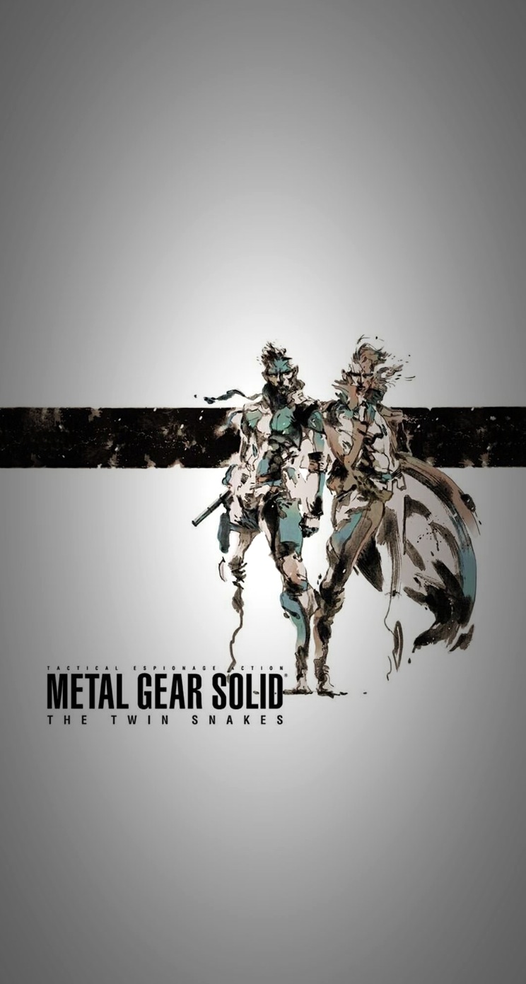 Metal Gear Solid iPhone Parallax Wallpaper