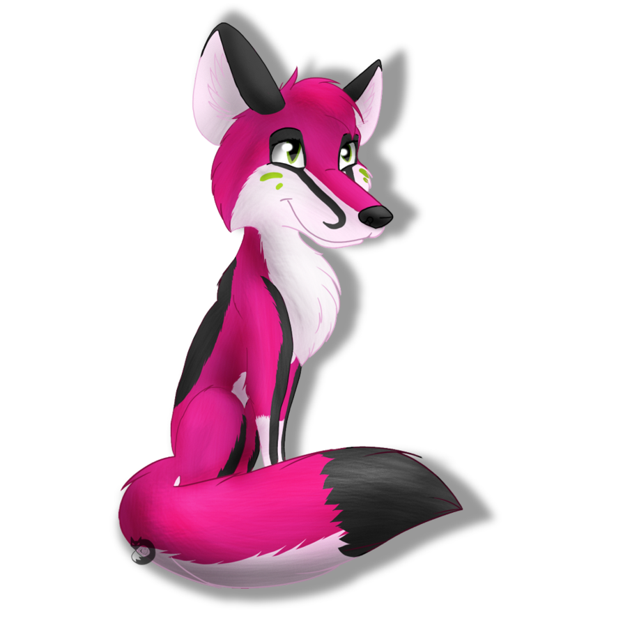 AT Pink Fox by NightMagican on