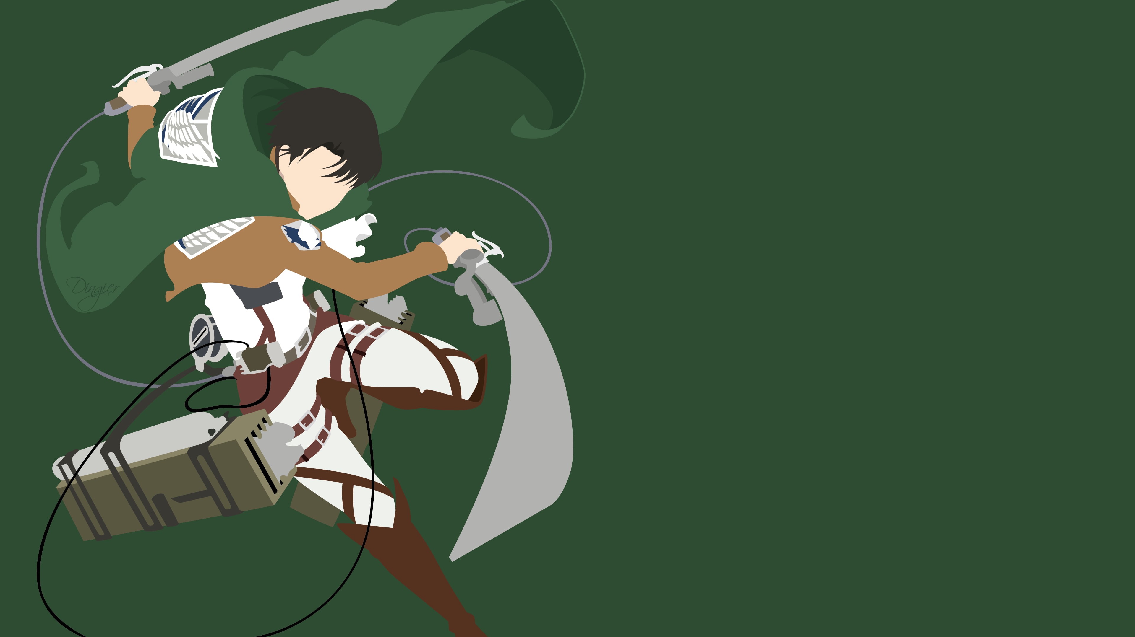 4k Attack On Titan Levi Ackerman Anime HD Wallpaper