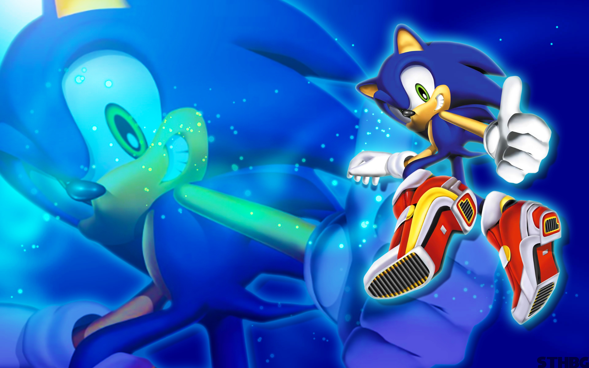 Sonic Adventure Wallpaper By Sonicthehedgehogbg On