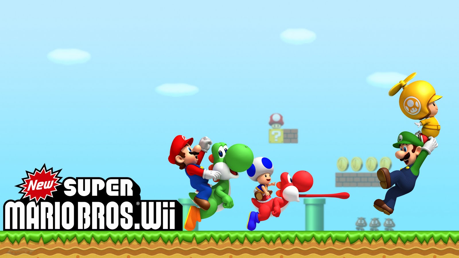 Super Mario Bros HD Wallpaper Quality
