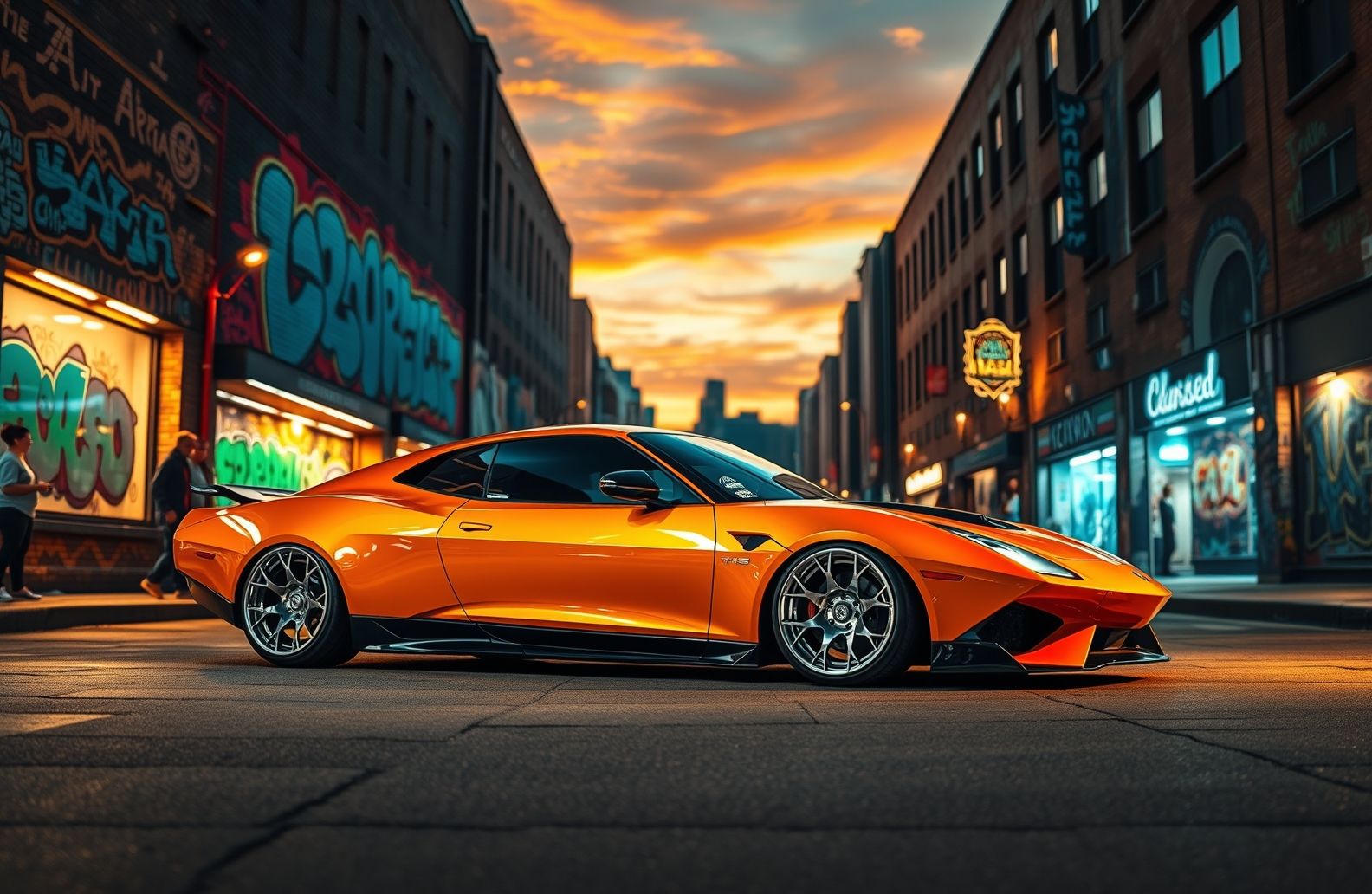 Slammed Car Wallpaper