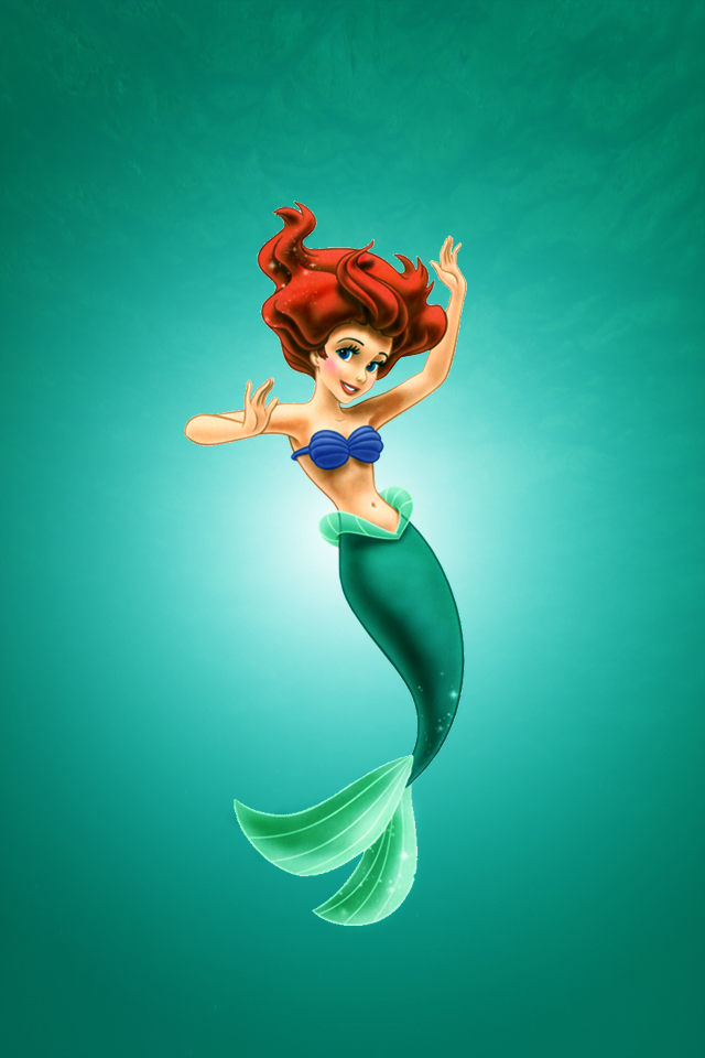 50+] Little Mermaid Wallpaper iPhone on