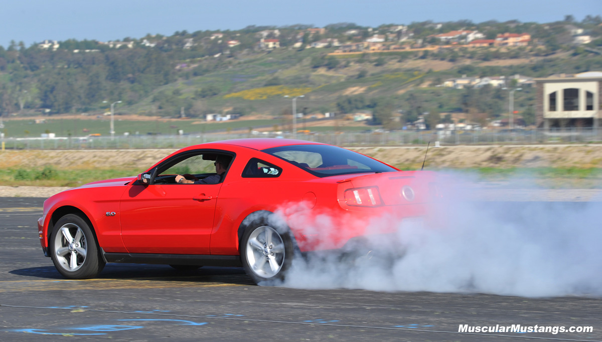 Pin Mustang Burnout Wallpaper Best Collection