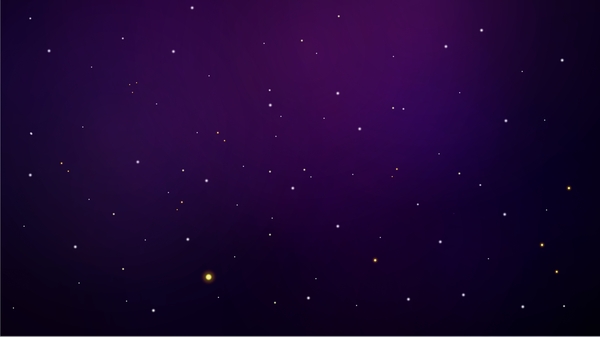 Purple Space Background Minimalistic