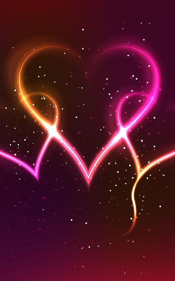 Neon Hearts Live Wallpaper Android Apps On Google Play Image