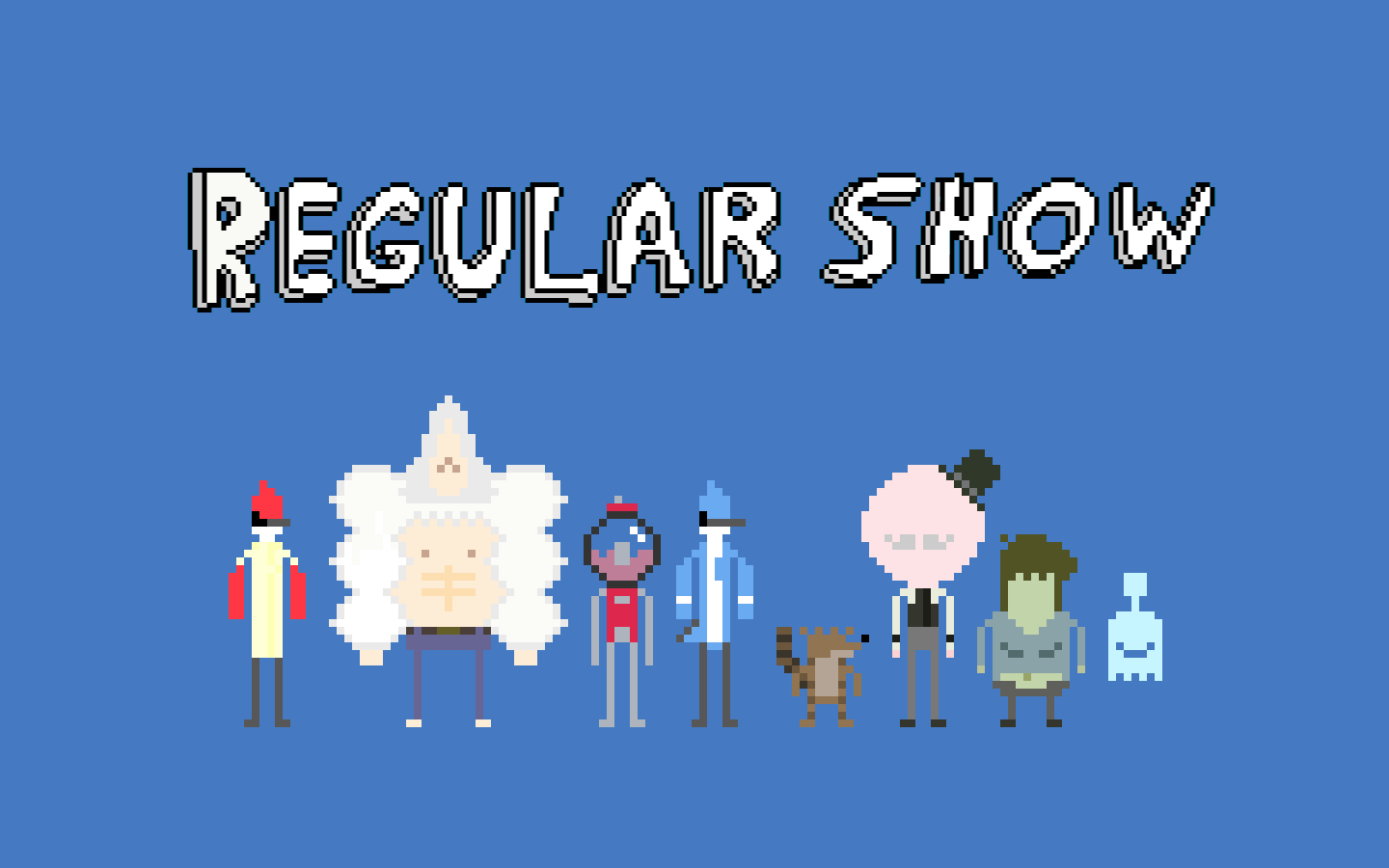 regular show is a cartoon serie of the channel cartoon network regular