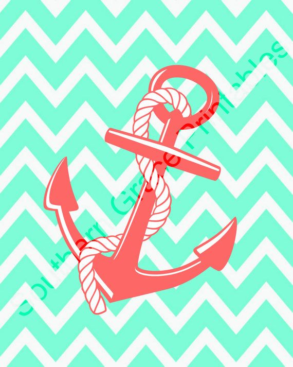Anchor Pink Background Clip