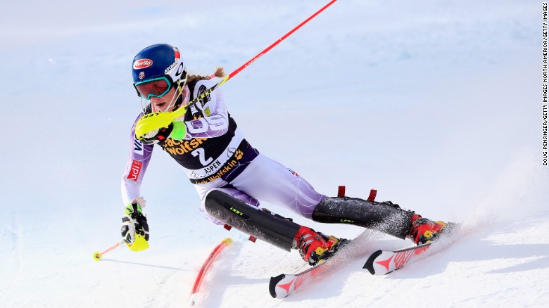 Mikaela Shiffrin American Skier S Omg Moment After