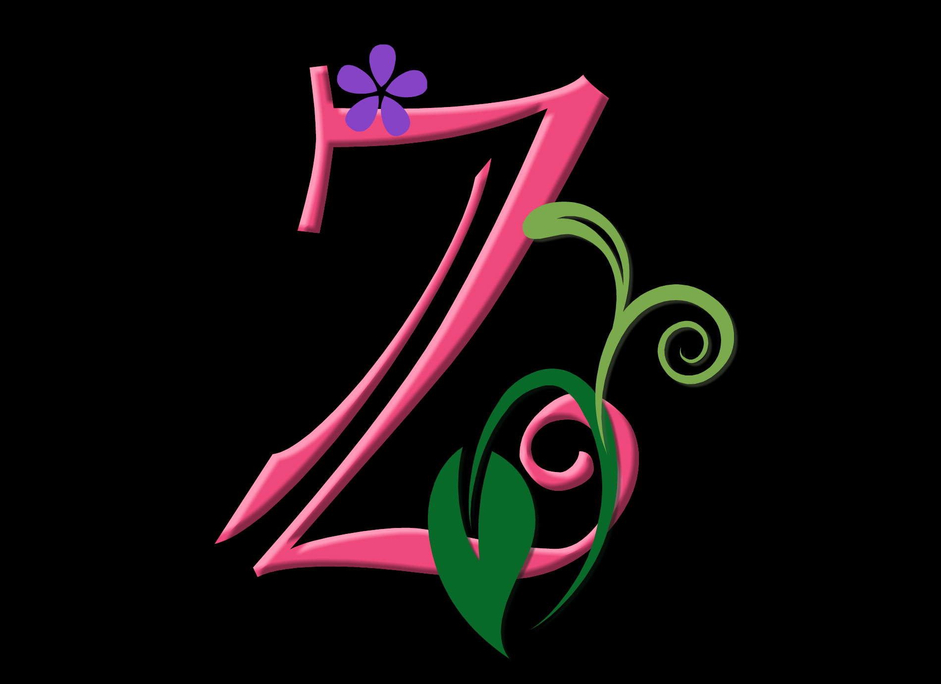 z letter design wallpaper