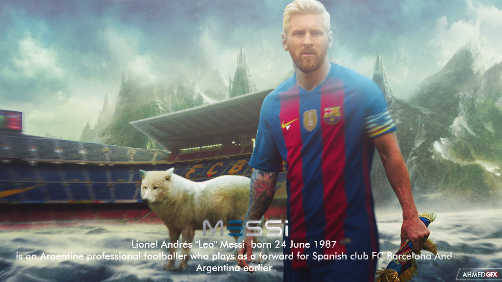 Lionel Messi Wallpaper By Ahmedgfx Dz