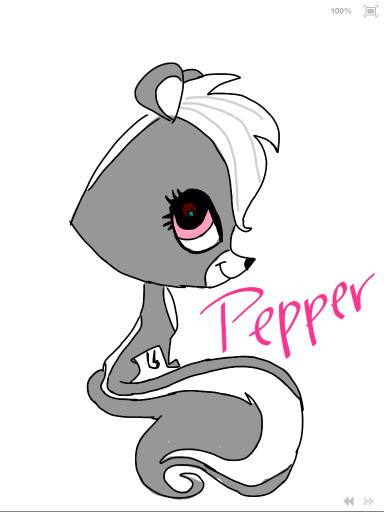 Littlest Pet Shop Pepper Clark By Blindjoy