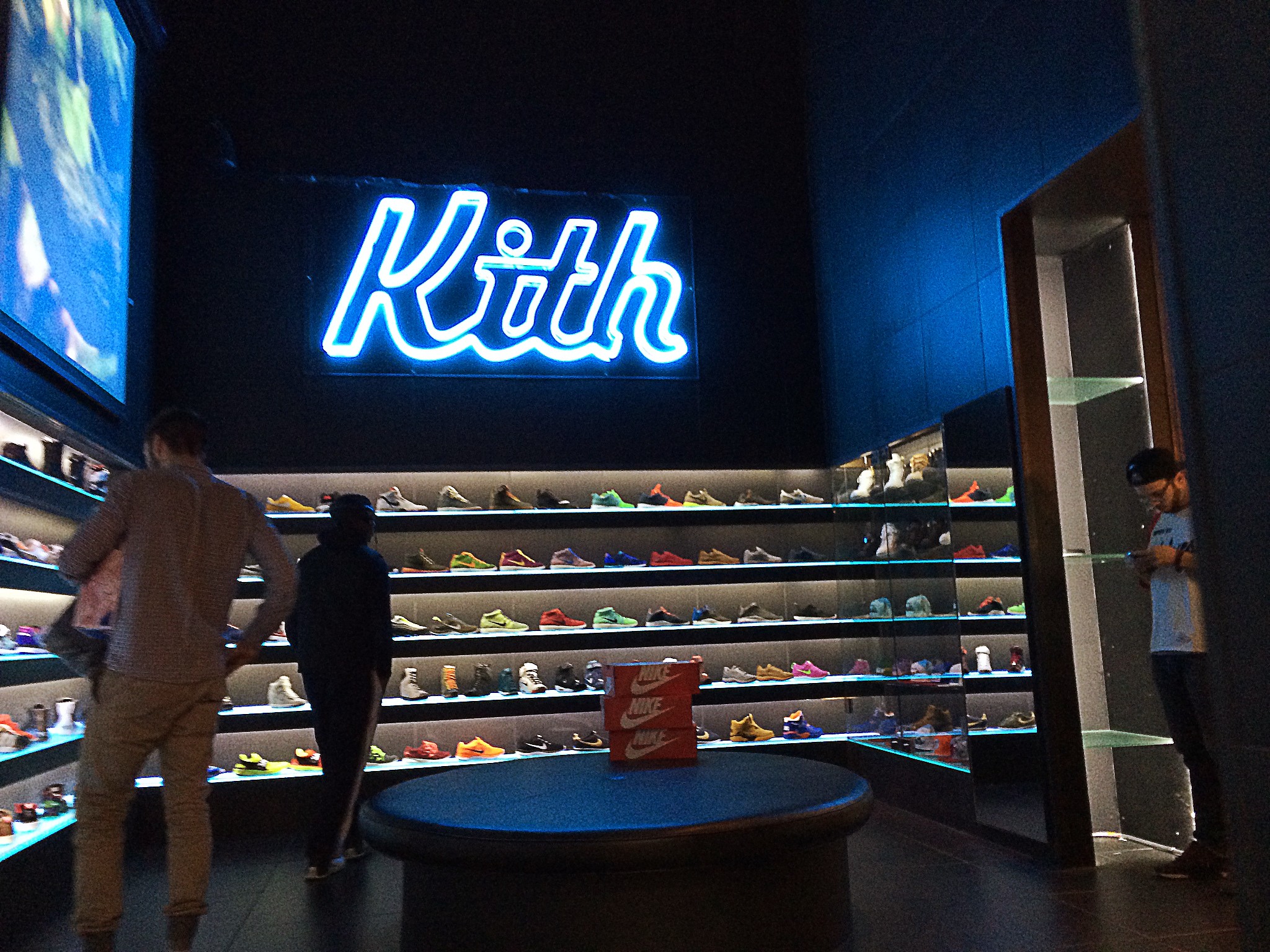 Sneaker Wall At Kith In New York Sneakers
