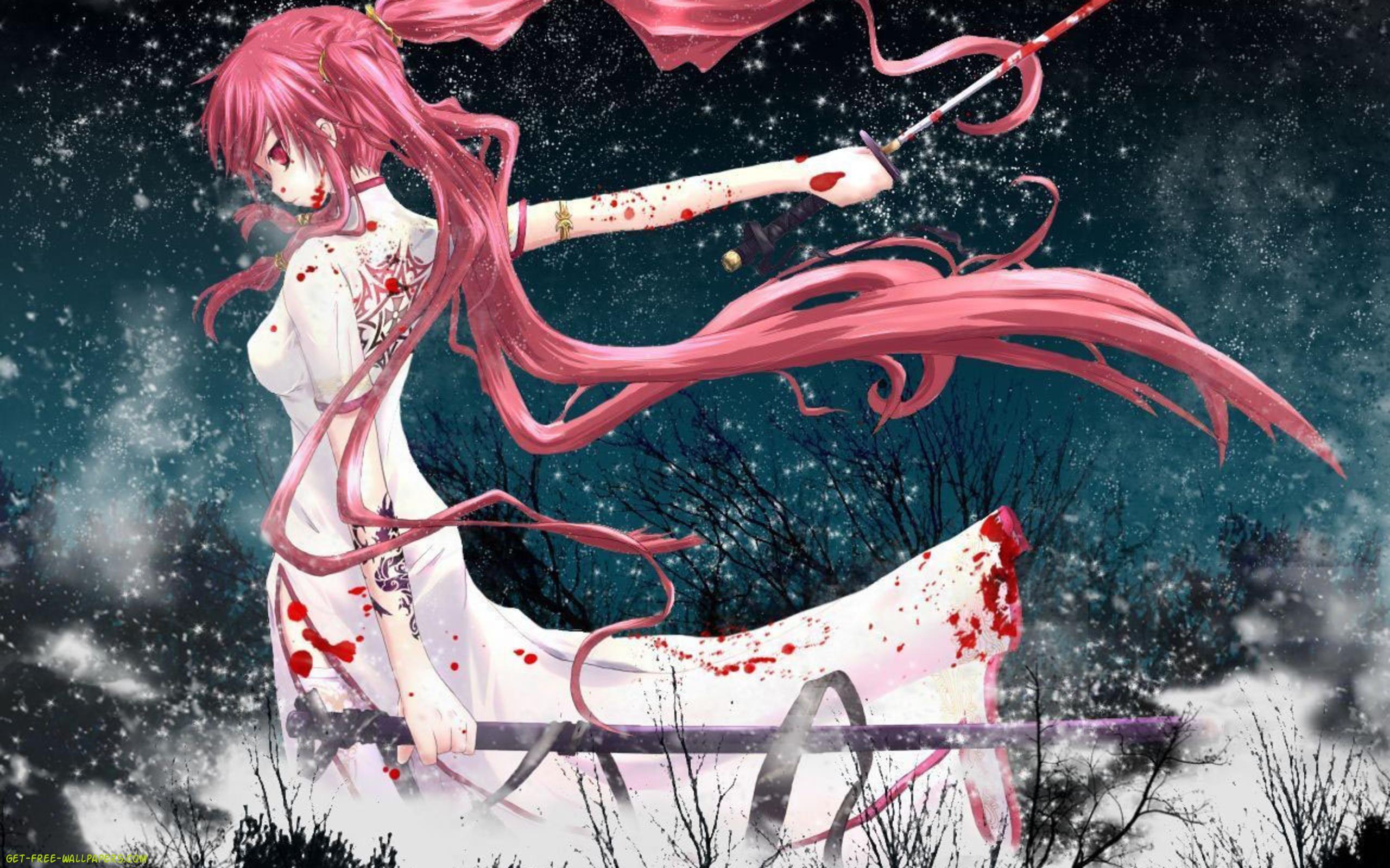 Free download Download Bloody Anime Girl Wallpaper [2560x1600] for your  Desktop, Mobile & Tablet | Explore 45+ Bloody Anime Wallpaper | Anime  Background, Background Anime, Anime Wallpapers