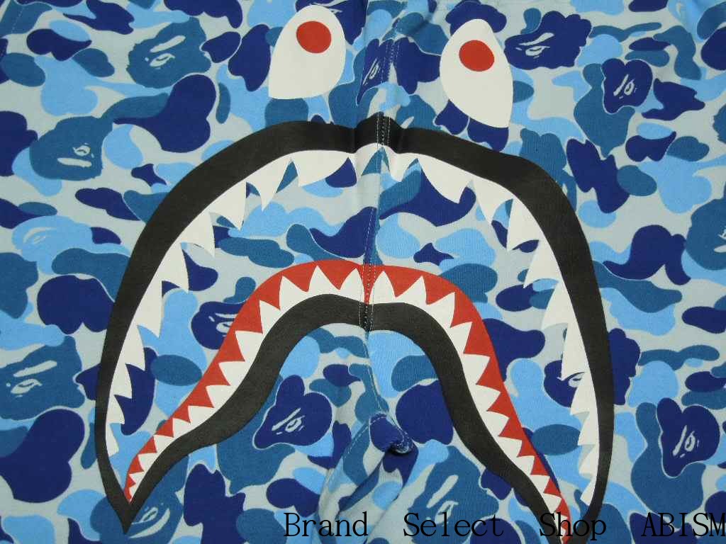 Bape Blue Camo Shark Wallpaper Teahub Io