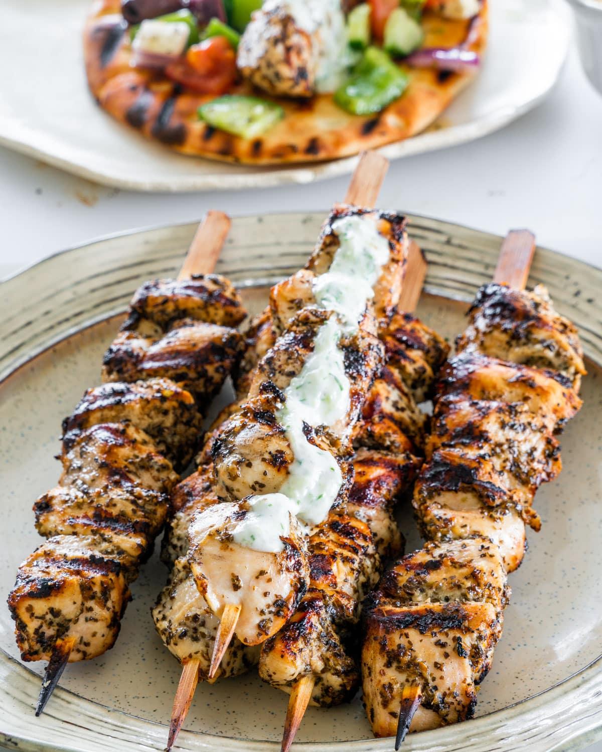 Chicken Souvlaki Jo Cooks