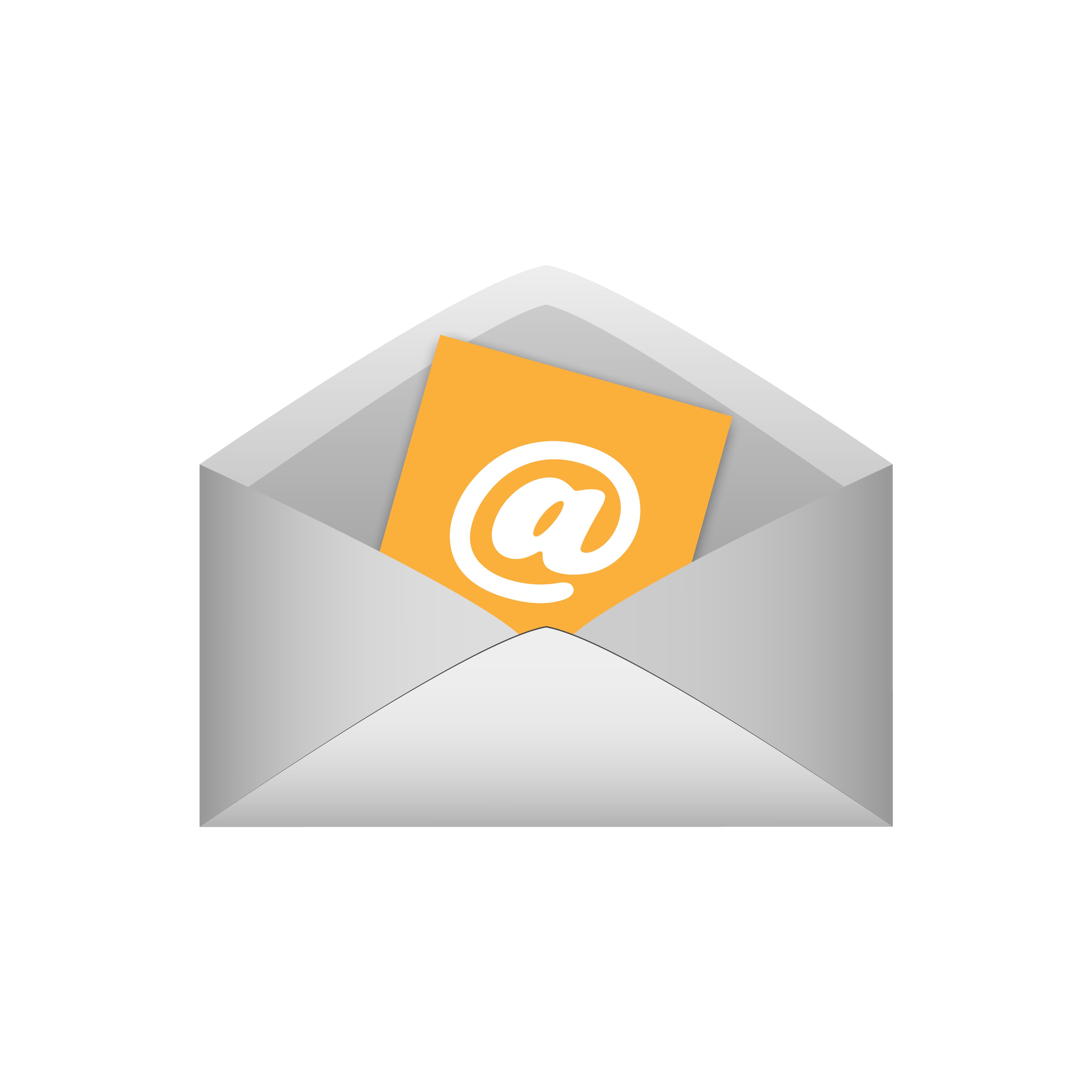 Email Icon Isolated On White Background Vector Art At Vecteezy