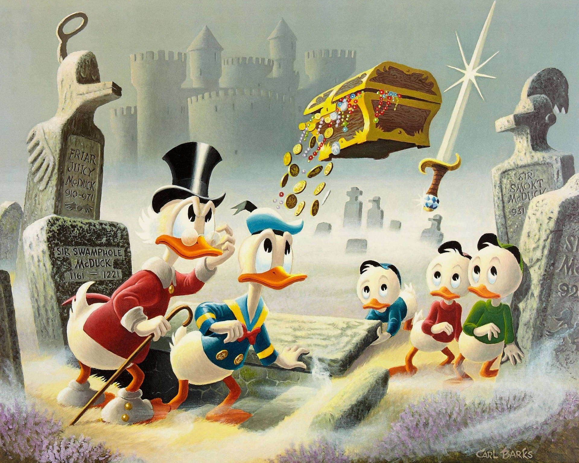 Uncle Scrooge Wallpaper