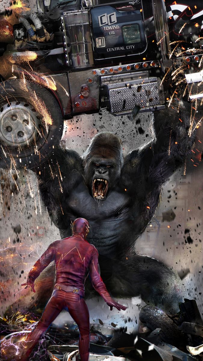 This Grodd Concept Art For The Flash Is Bananas Vs